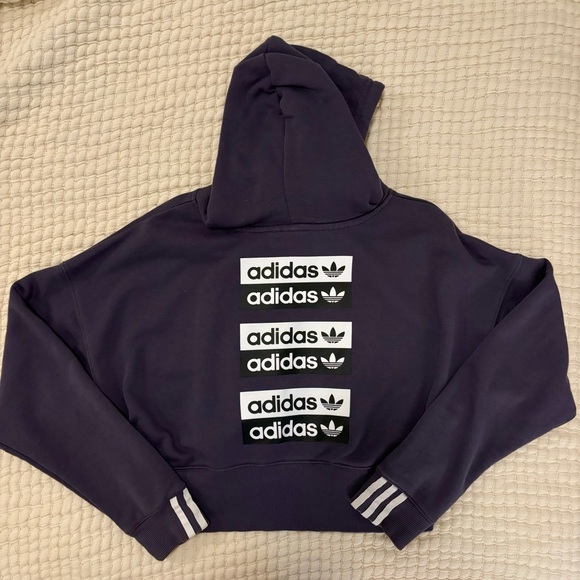 Adidas cropped hoodie - Picture 2 of 2